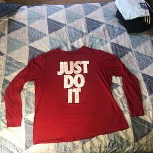 Nike “Just Do It” long sleeve t-shirt